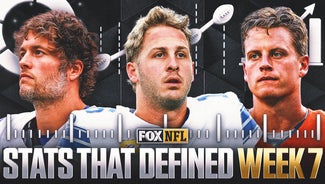 Next Story Image: NFL Week 7 Defining Stats: Rodgers Passes Manning, Burrow Catches Fire